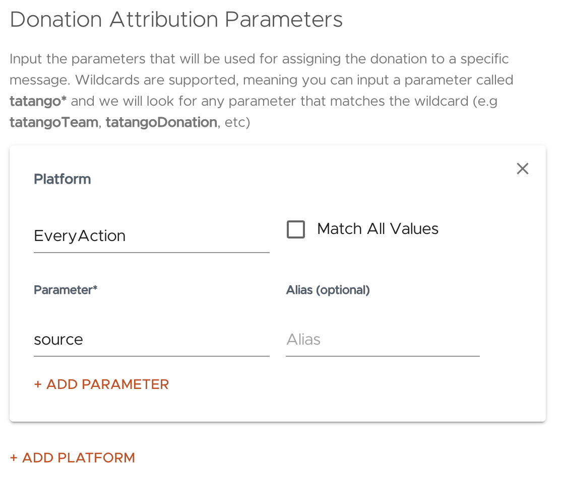 Expanded donation attribution and segmentation