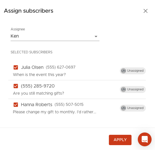 Know who's handling what in Inbox