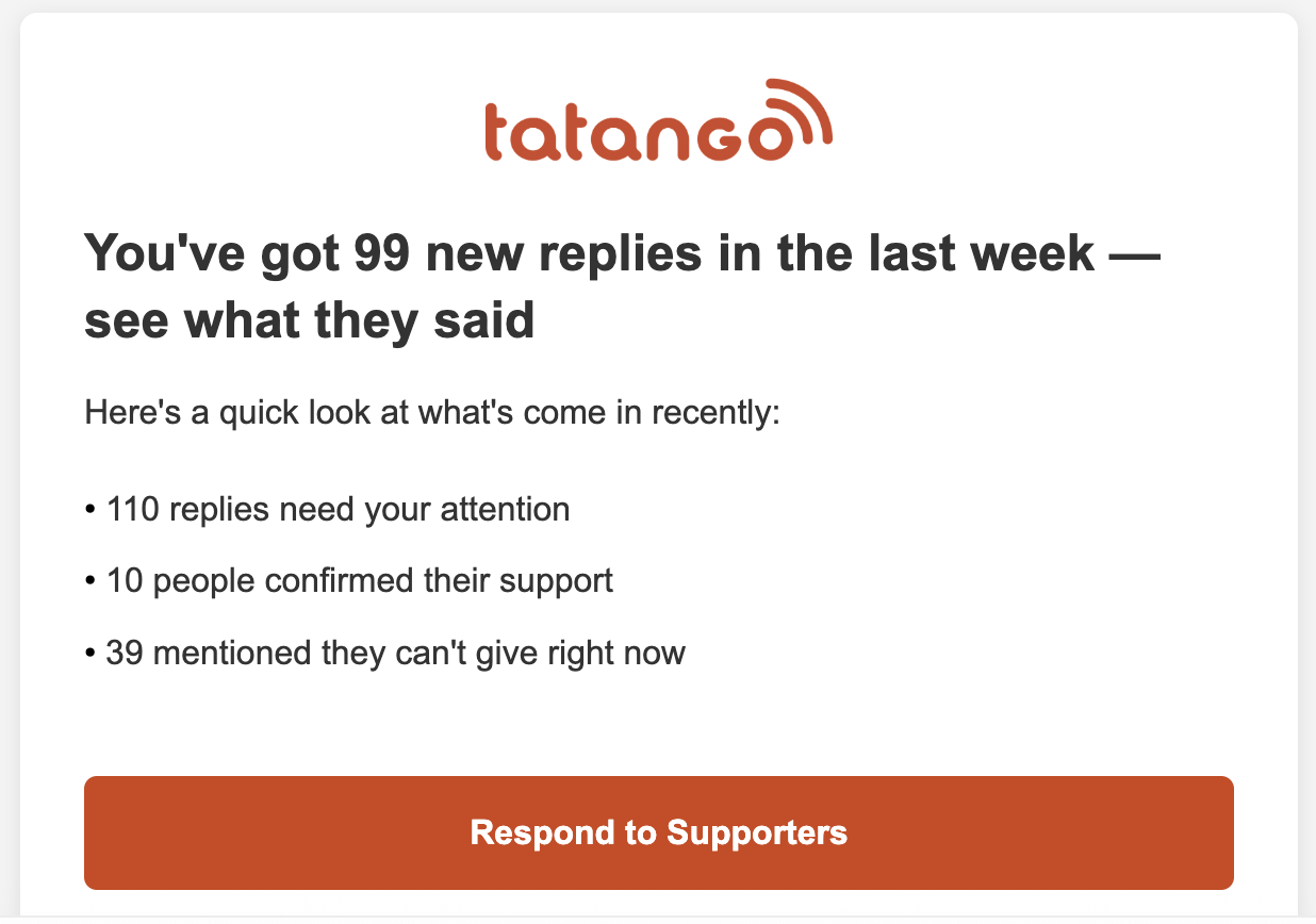 Get notified anywhere when subscribers reply
