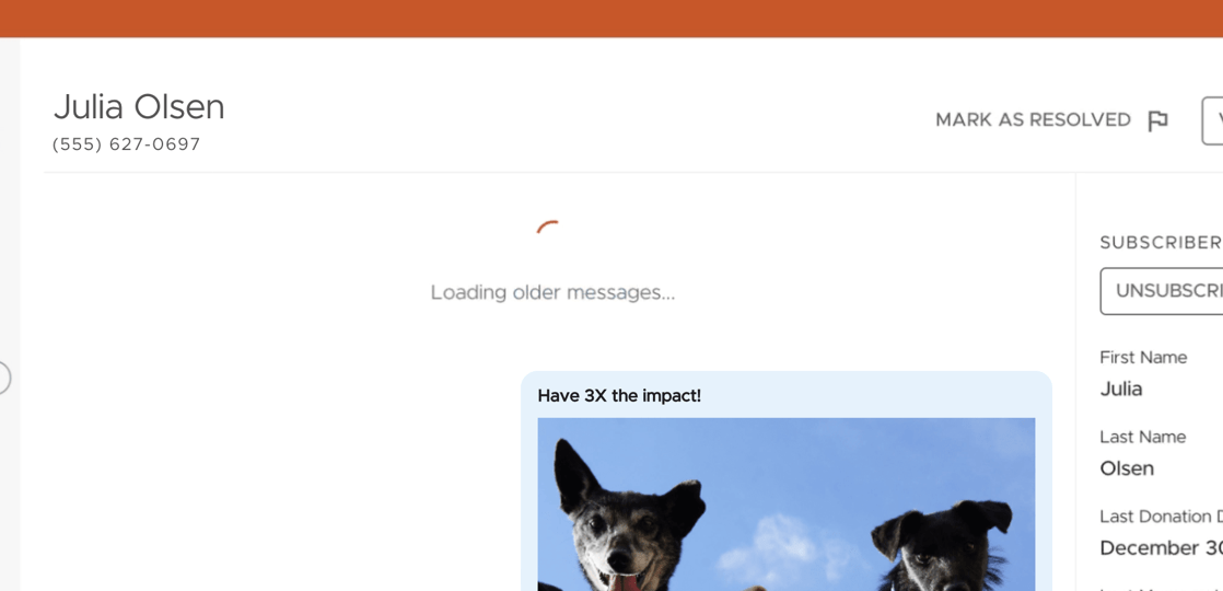 View the full conversation history in Inbox